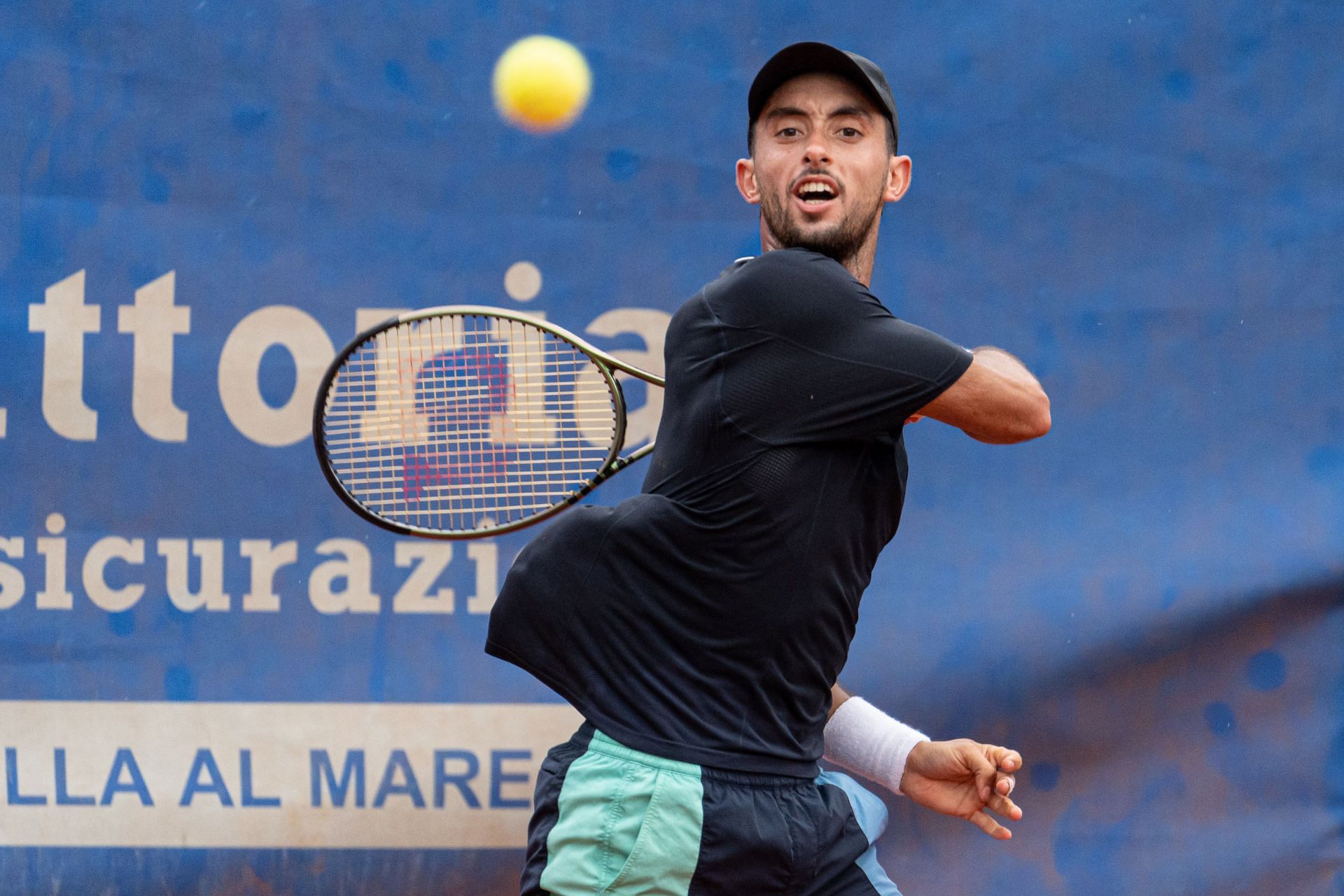 Thiago Agustin Tirante photographed at the ATP Challenger in Francavilla al Mare (Picture: Getty)