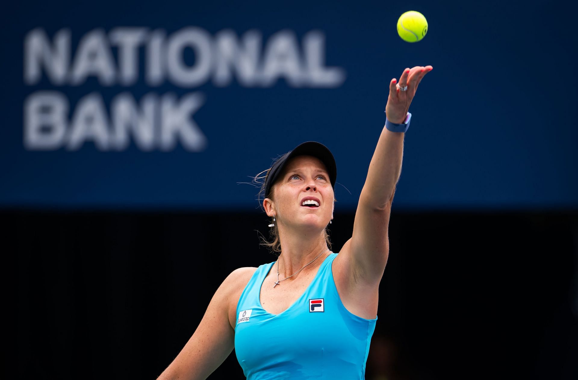 Shelby Rogers in action at the National Bank Open (Picture: Getty)