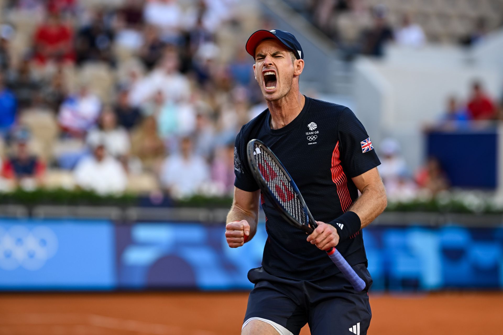 Andy Murray at the Olympic Games Paris 2024. (Image: Getty)
