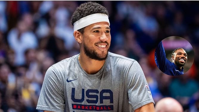 "Still don't agree": Devin Booker gets real on Noah Lyles 'world champions' take, says winning NBA title is harder
