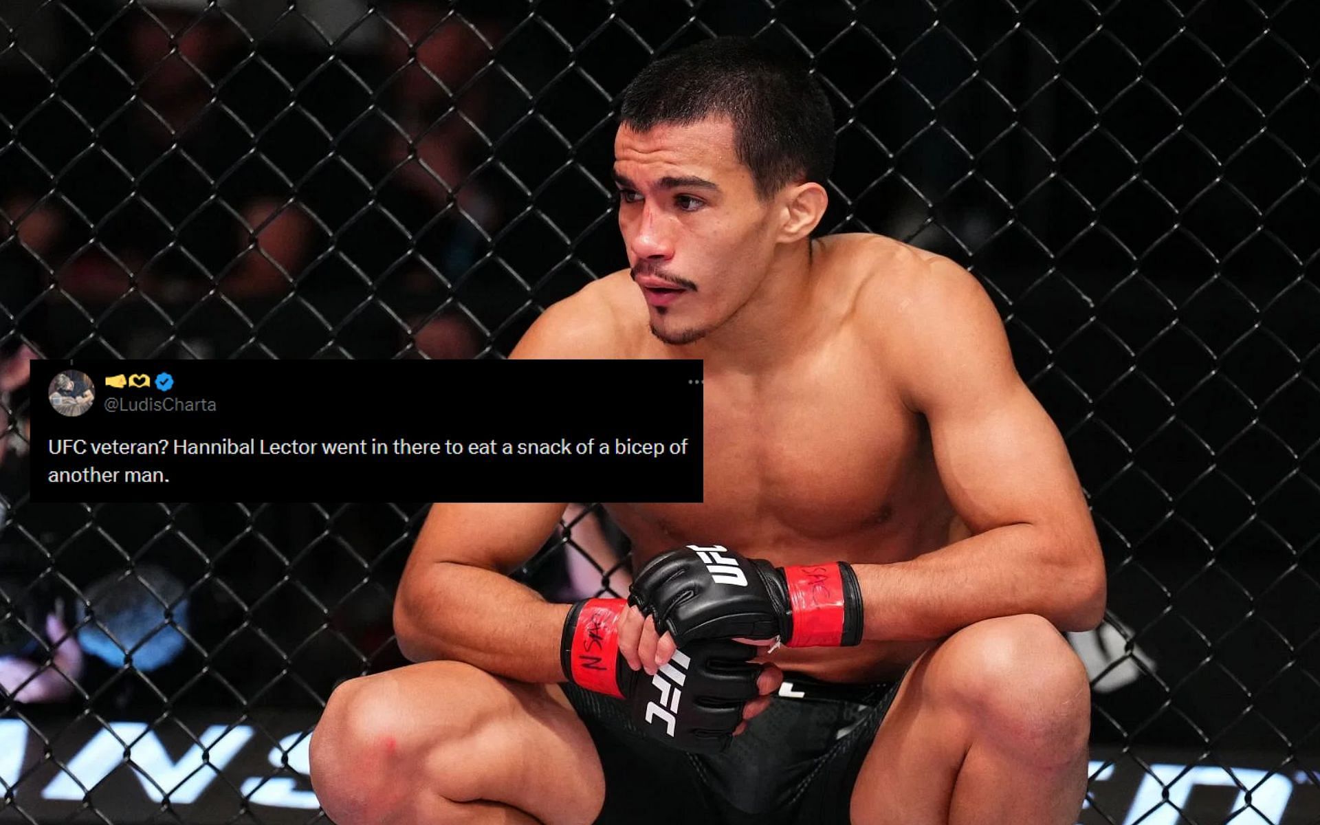 Fans share their reaction to OKTAGON MMA signing Igor Severino [Image courtesy:  Getty Images, @OktagonOfficial - X]