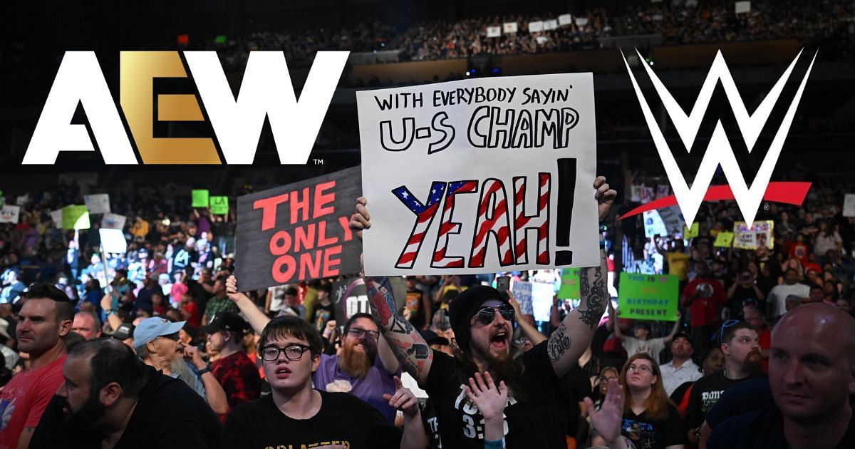 Images taken from WWE and AEW