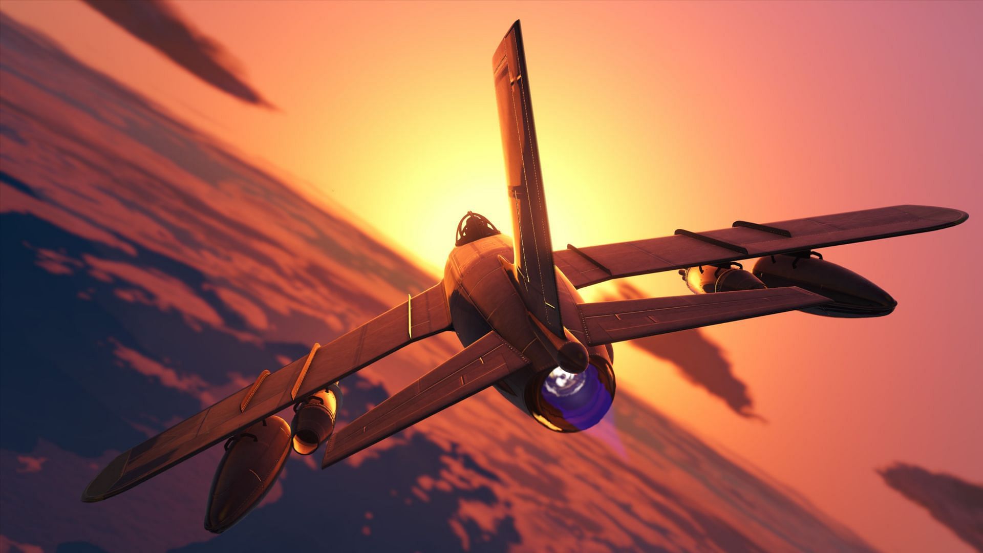 Jets let you fly fast and counter griefers easily (Image via Rockstar Games)