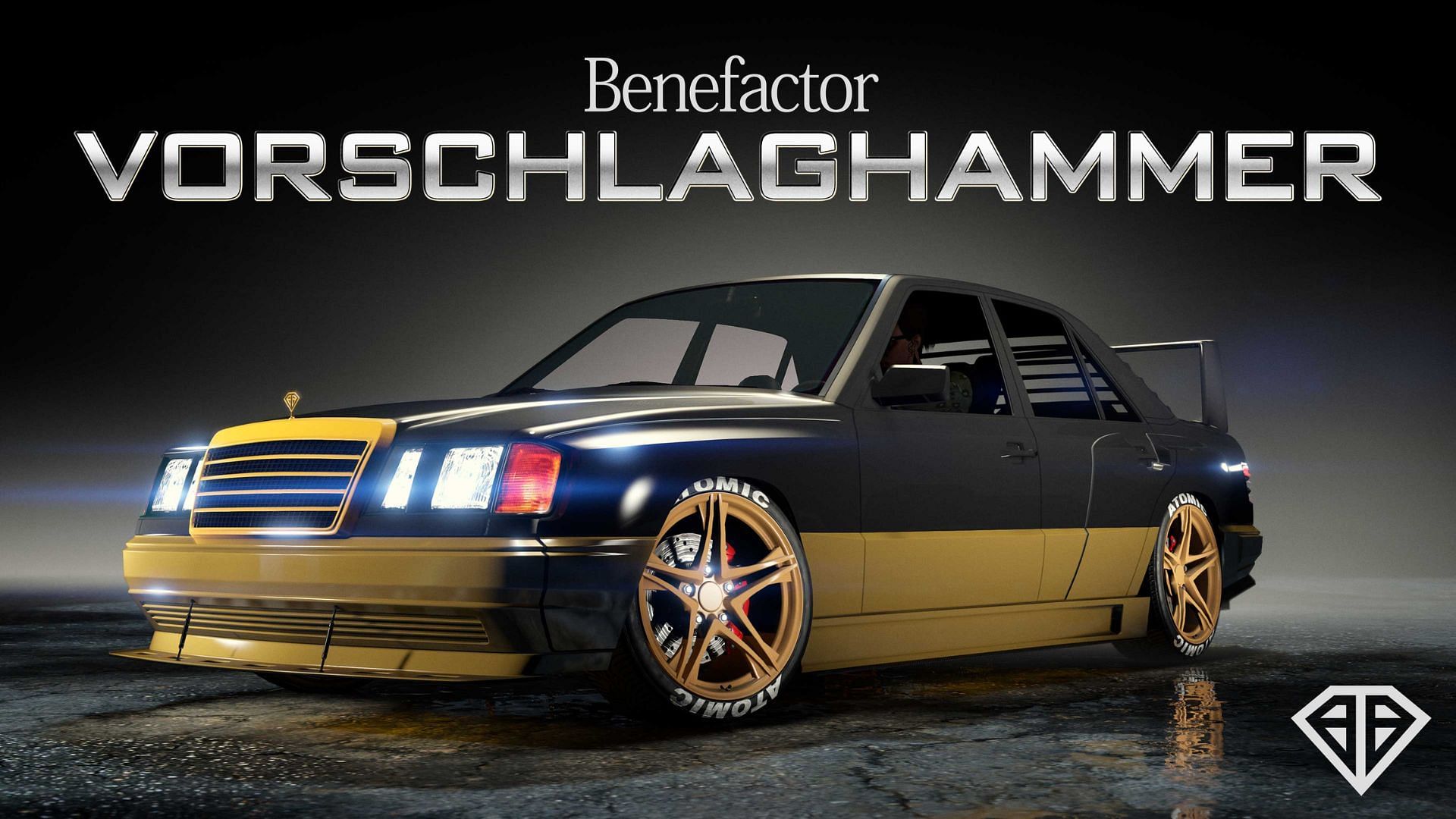 A promotional picture of Benefactor Vorschlaghammer (Image via Rockstar Games)