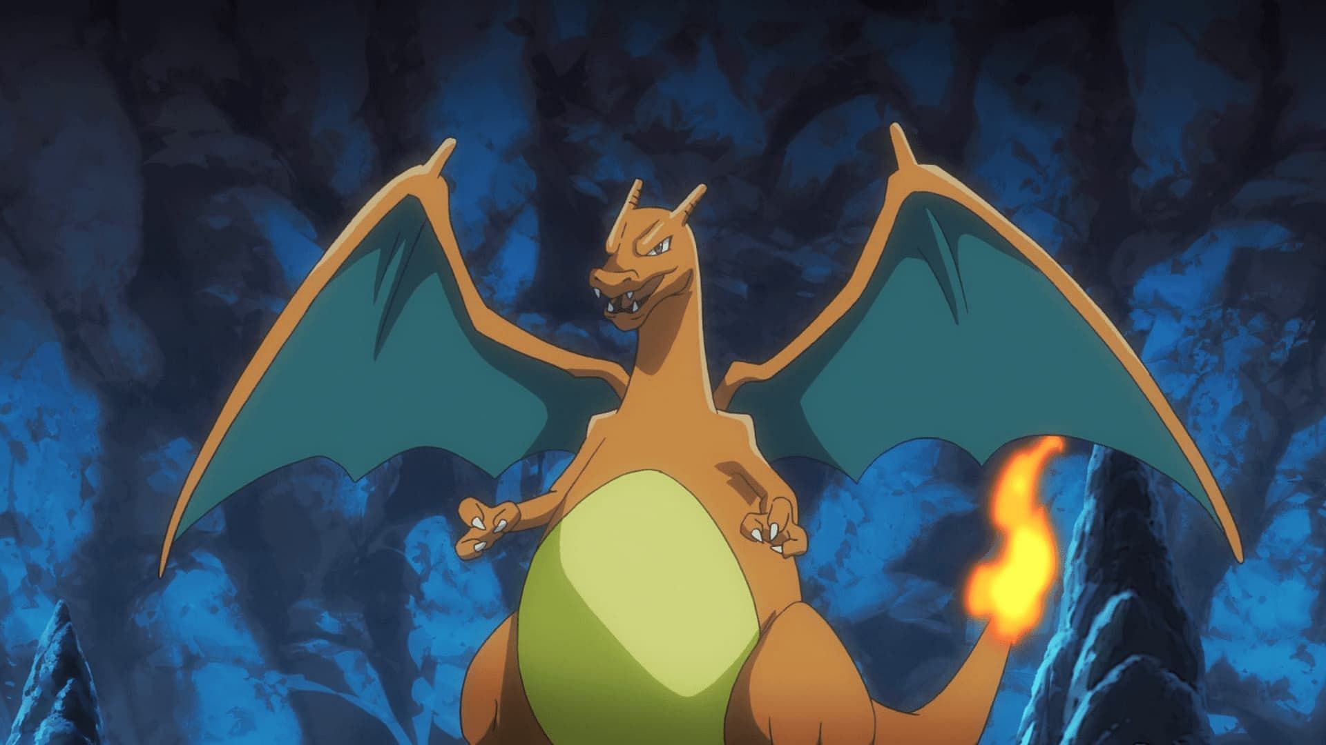 Charizard as seen in the anime (Image via The Pokemon Company)