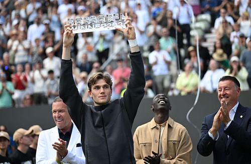 Jack Draper at the Boss Open 2024. (Photo: Getty)