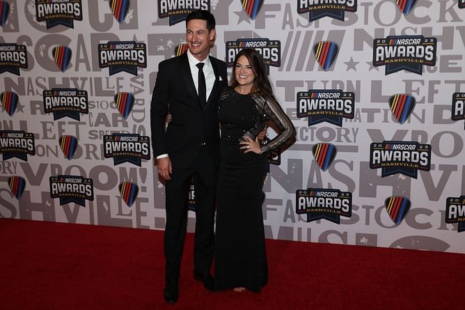 "She laughed after our first kiss" - Joey Logano shares story of awkward first date with wife Brittany Baca
