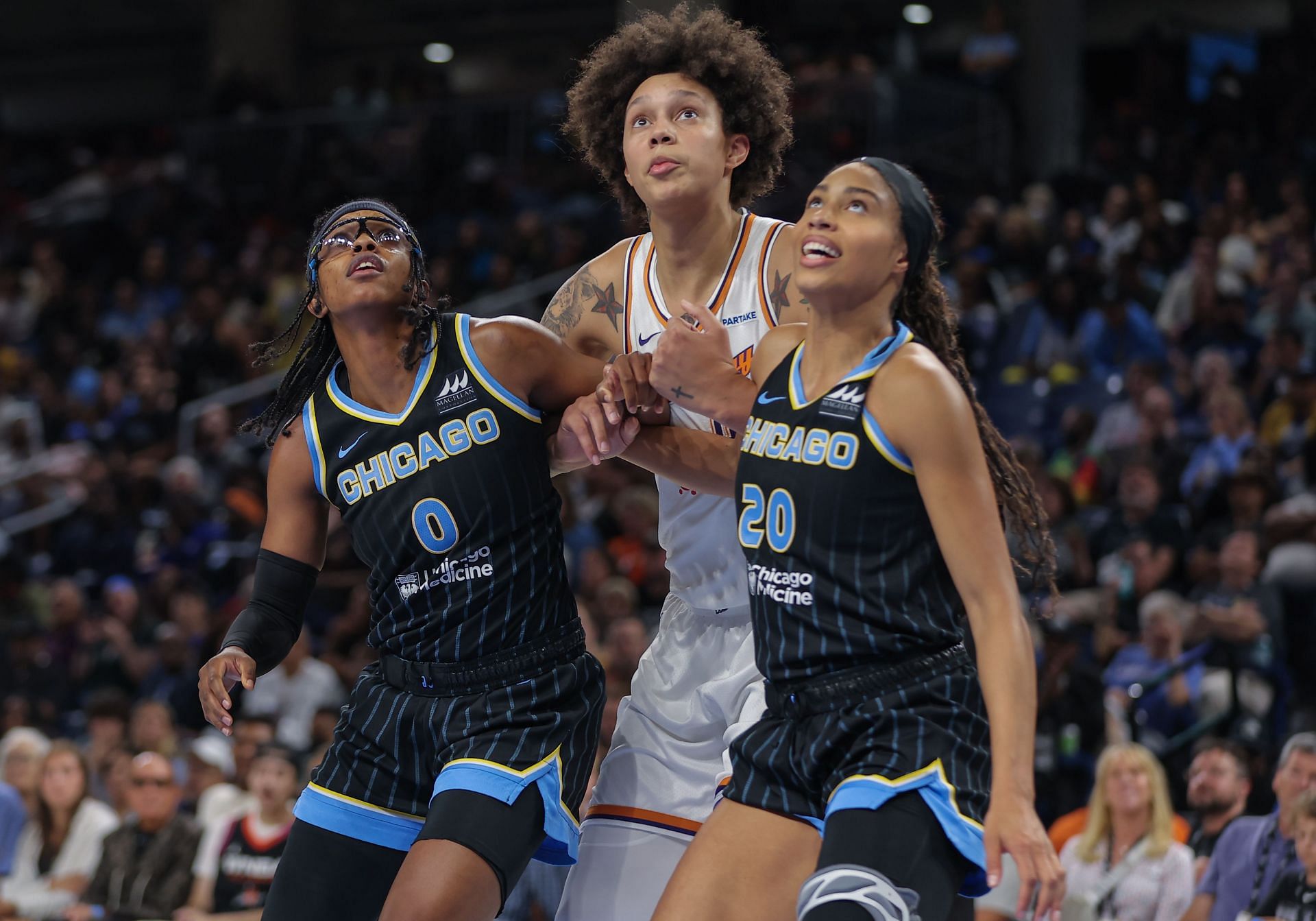 Phoenix Mercury vs Chicago Sky Players Stats and Box Scores for Aug. 15