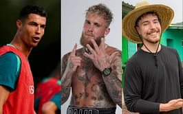 Jake Paul calls Cristiano Ronaldo's record-breaking YouTube entry "insane", but says MrBeast's numbers will always be out of touch