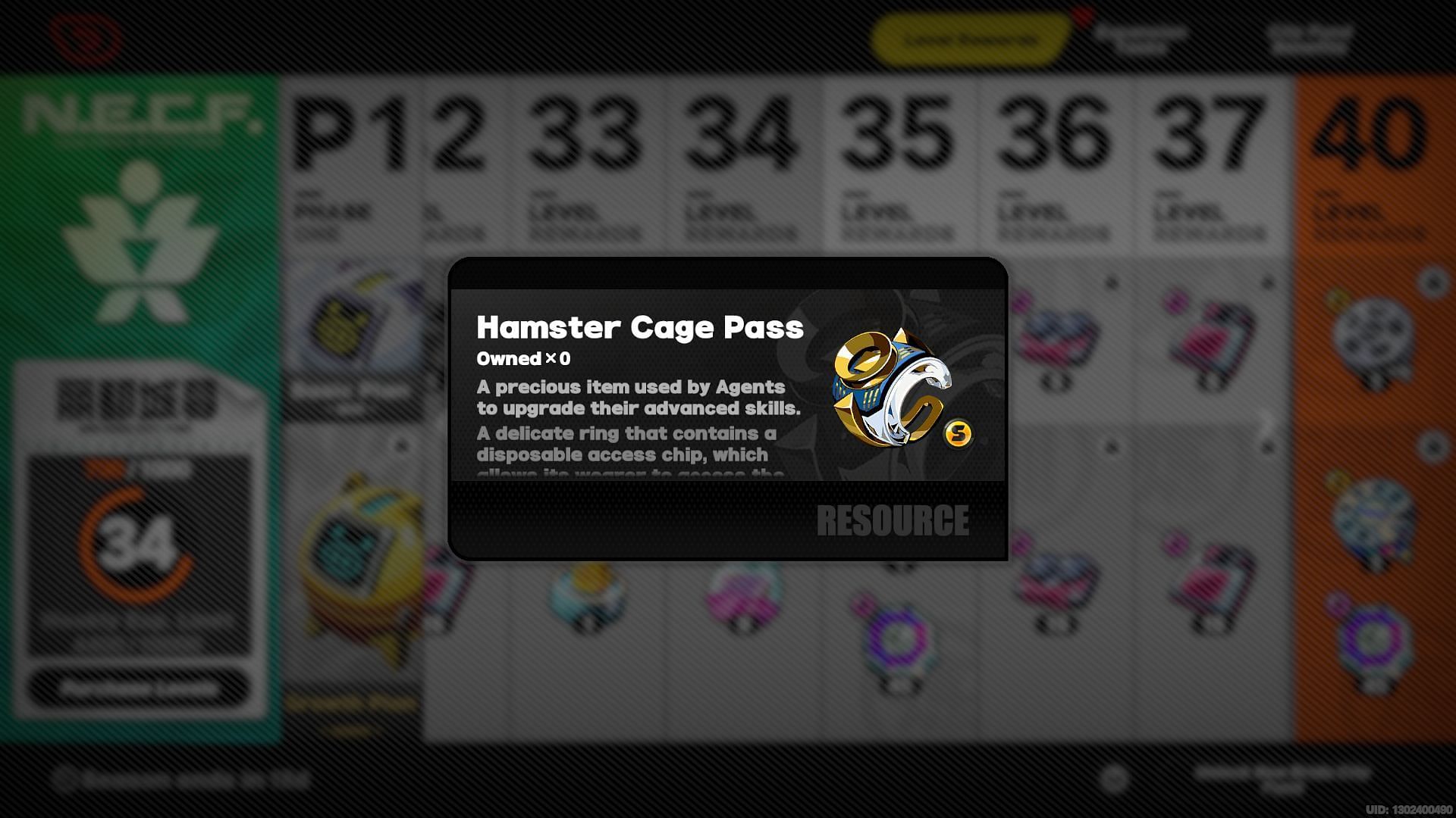 The Hamster Cage Pass (Image via HoYoverse)