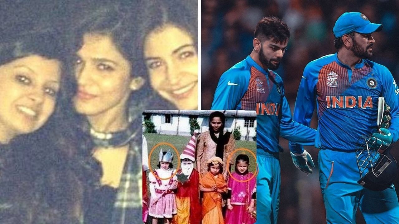 Sakshi Dhoni and Anushka Sharma School