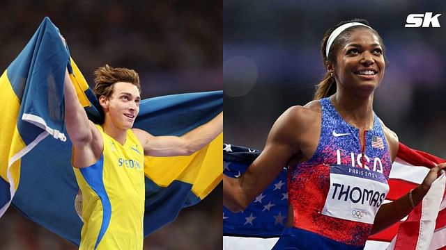 Gabby Thomas and Mondo Duplantis will both compete in Diamond League events (Source: Getty)