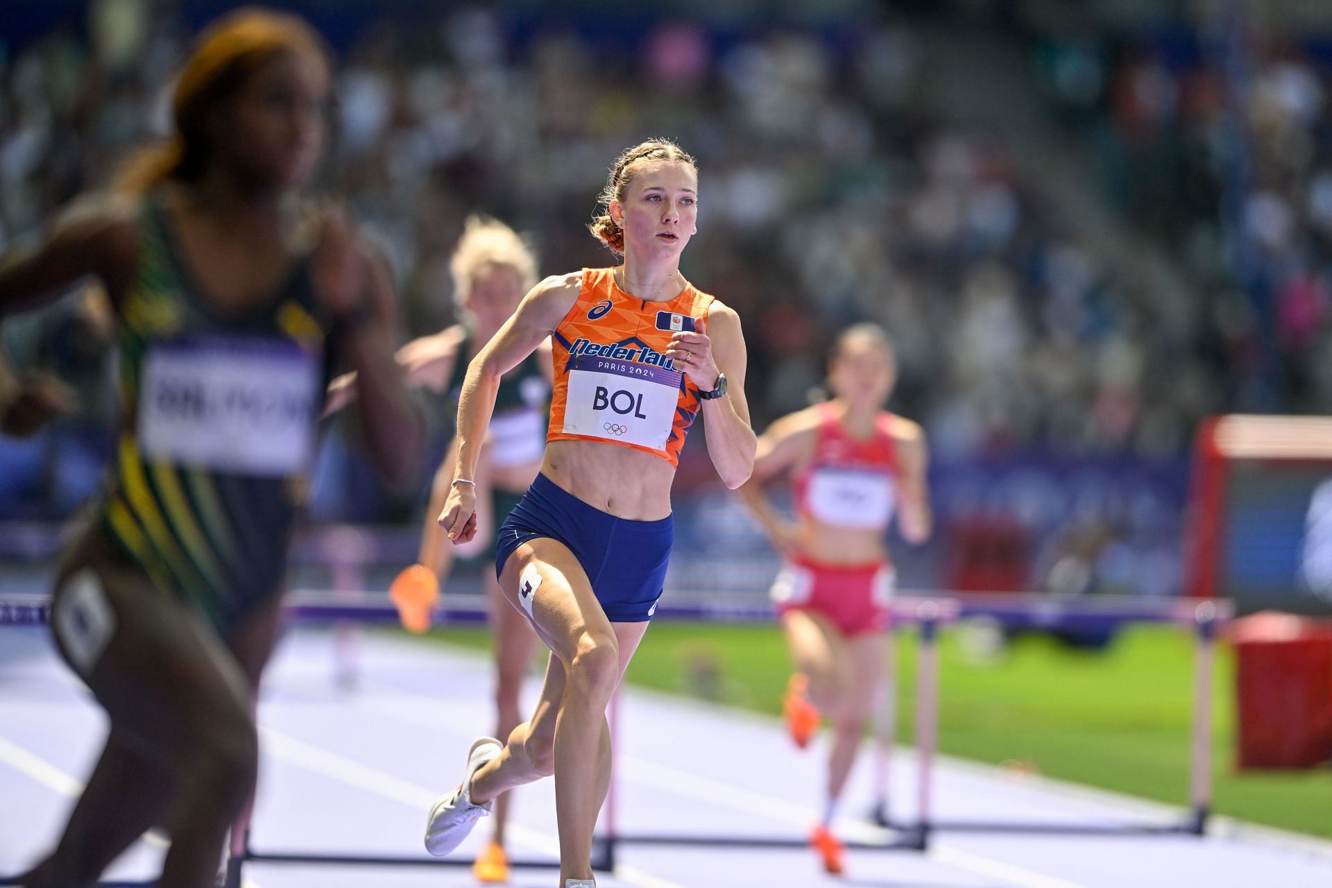 Femke Bol at the Olympic Games Paris 2024 | Source: Getty