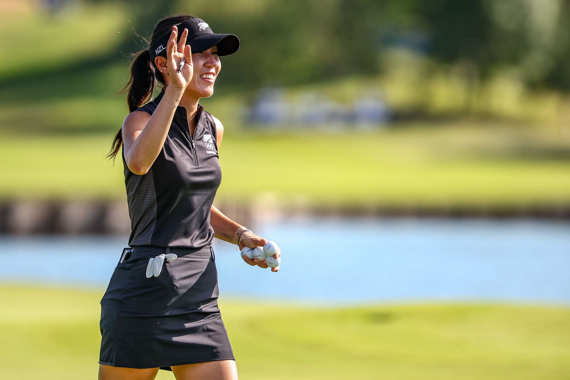 Lydia Ko at the Le Golf National for the Paris 2024 Olympic golf event - Golf - Source: Getty