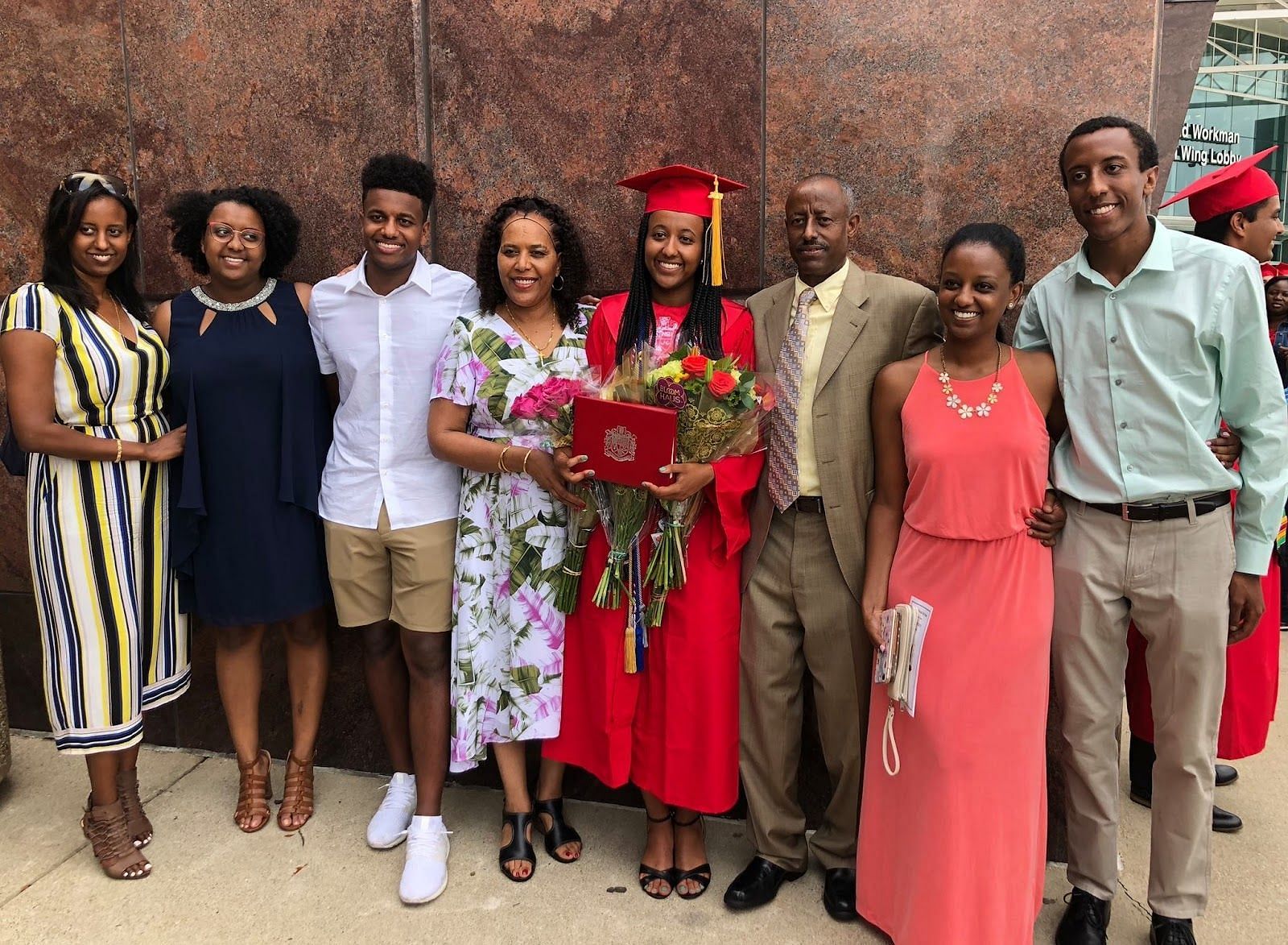 Yared Nuguse Family - Father, Mother, and Siblings