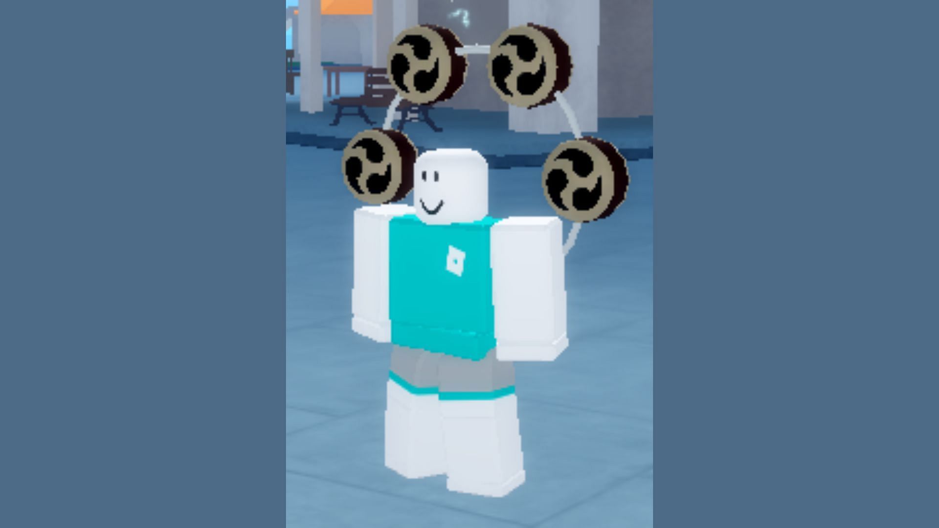 The Tomoe Drums accessory has a very low drop rate (Image via Roblox || Fruit Seas Trello)