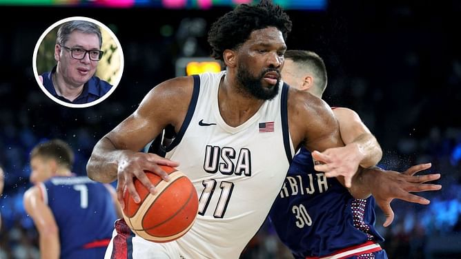 Serbia President calls out refs for missing crucial violation on Joel Embiid: “Tell us in advance who we’re not allowed to beat”
