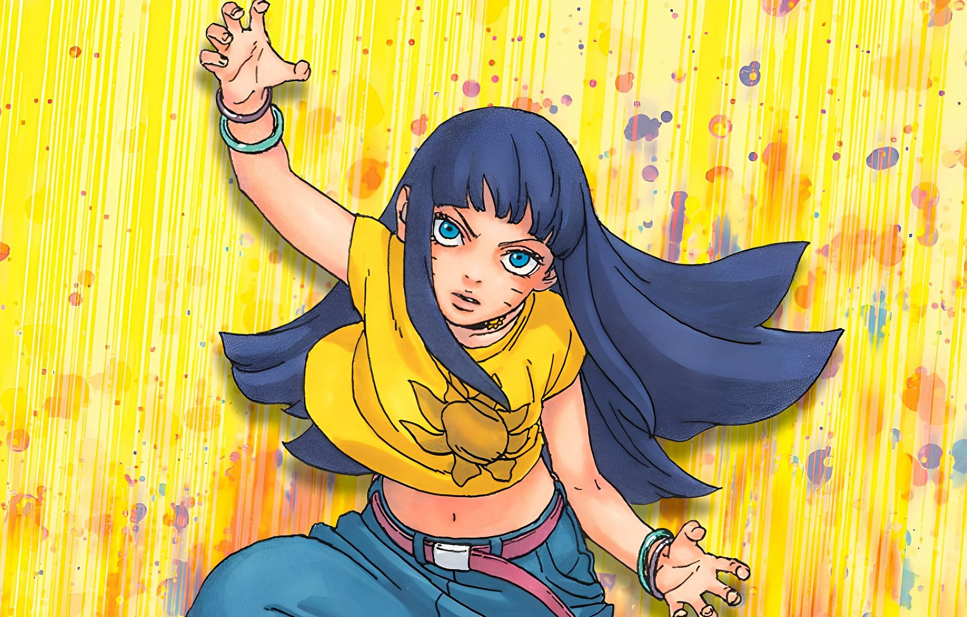 Himawari as seen in Boruto: Two Blue Vortex (Image via Shueisha)