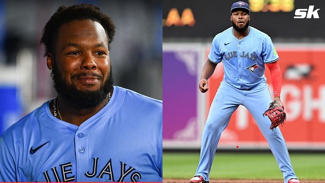 “Where's the infield fly rule?”; “Oh my, Vlad is an absolute Genius” - MLB fans react as Vladimir Guerrero Jr.'s intentional pop-up drop resurfaces