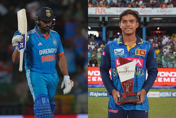 Best playing 11 of India-Sri Lanka ODI series ft. Rohit Sharma and Dunith Wellalage