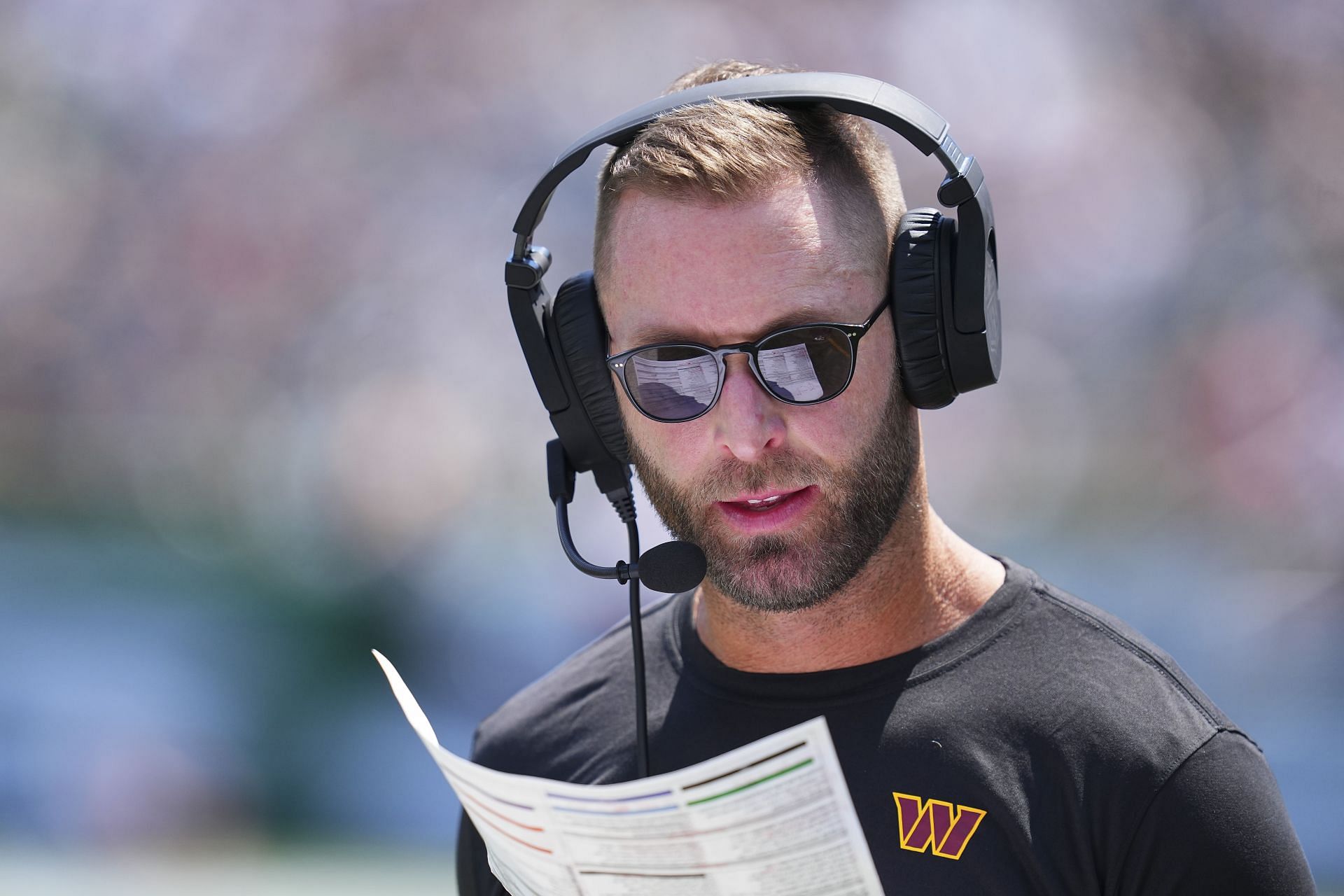 Commanders OC Kliff Kingsbury needs more seasoned wideouts (Image Source: Getty)