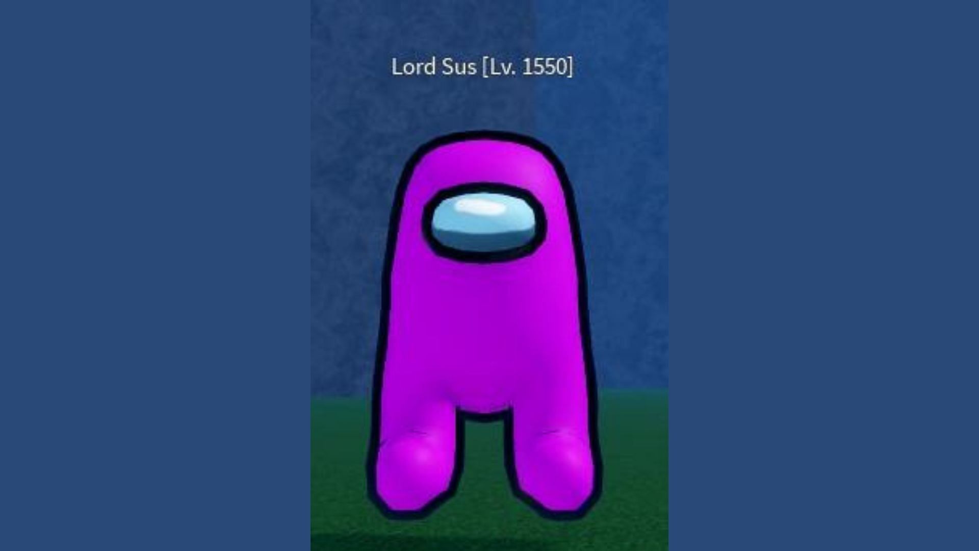 Use the Sussy Orb to summon Lord Sus (Image via Roblox)