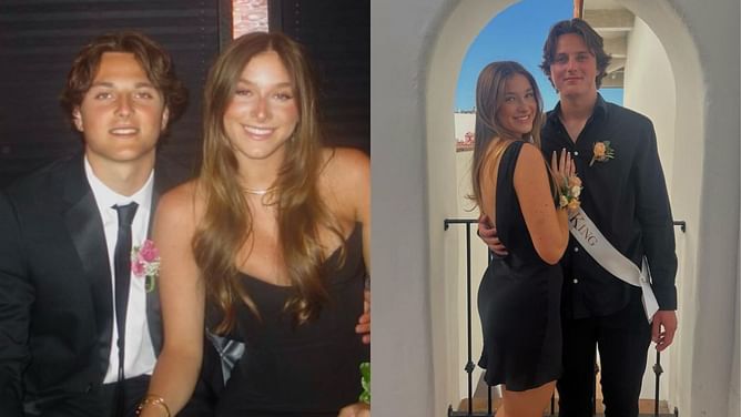 IN PHOTOS: Ohio State QB Julian Sayin and GF Gabrielle Fowler celebrate six month anniversary with special snaps