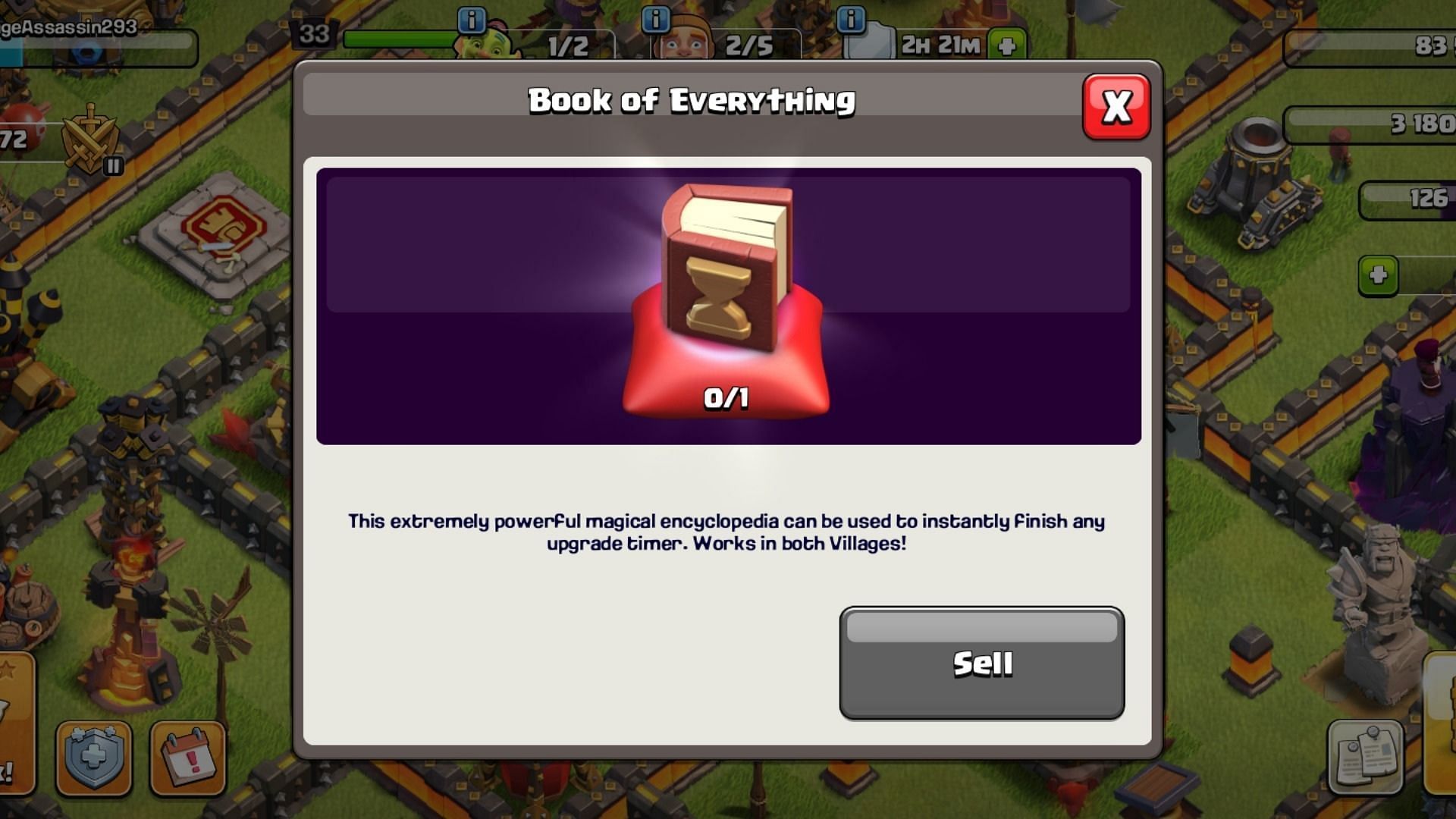 The Book of Everything (Image via Supercell)