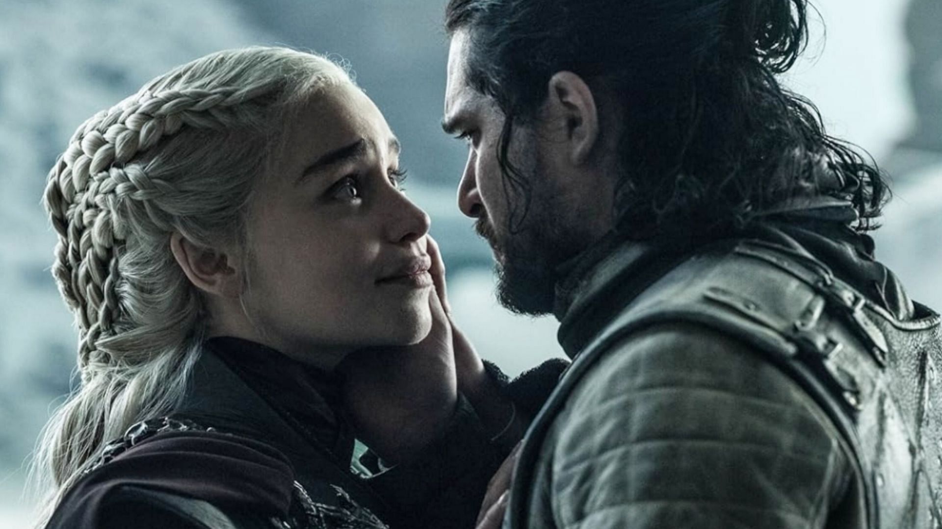 Jon Snow and Daenerys Targaryen (image via HBO) 