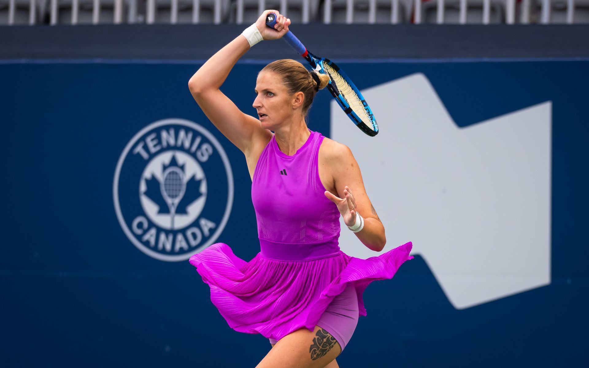 Pliskova at the National Bank Open Presented by Rogers 2024 - Day 1 - Source: Getty