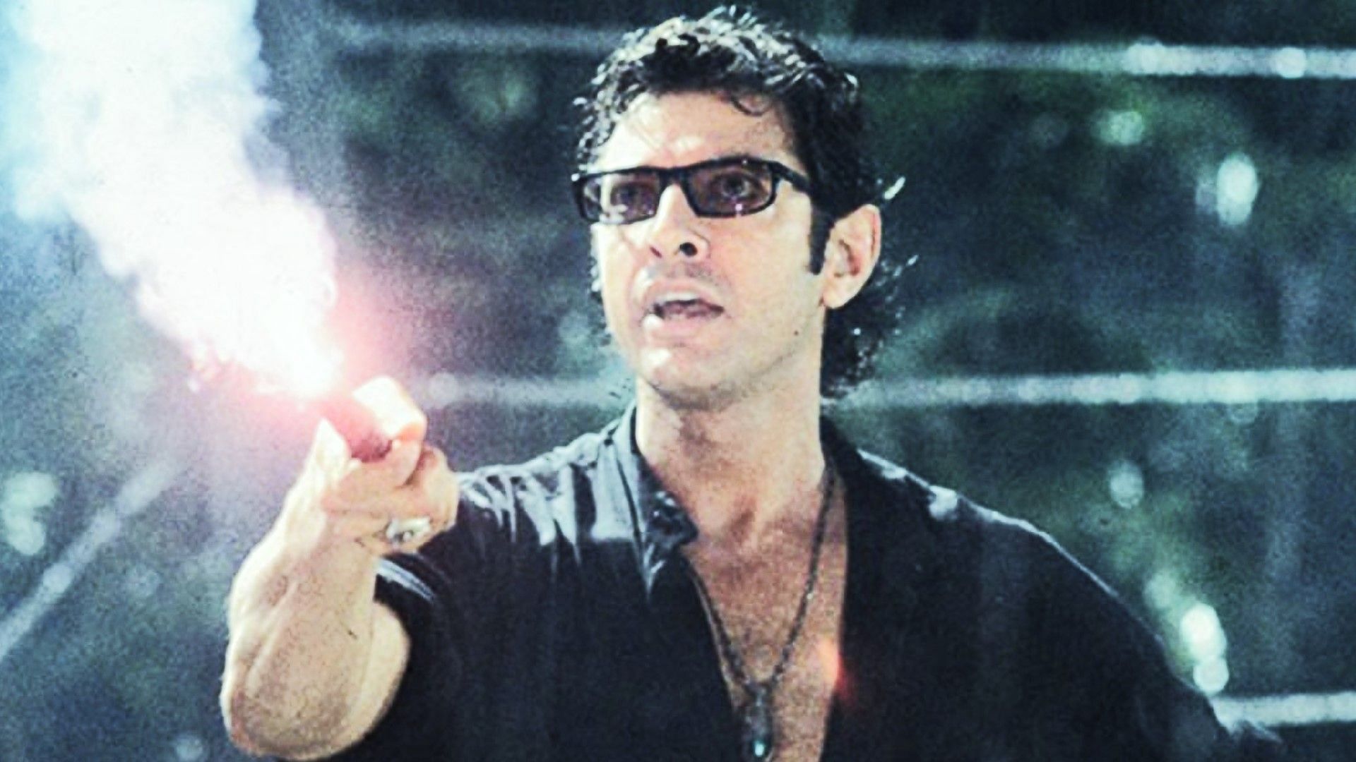 Jeff Goldblum in Jurassic Park (Image via Amazon Prime Video)