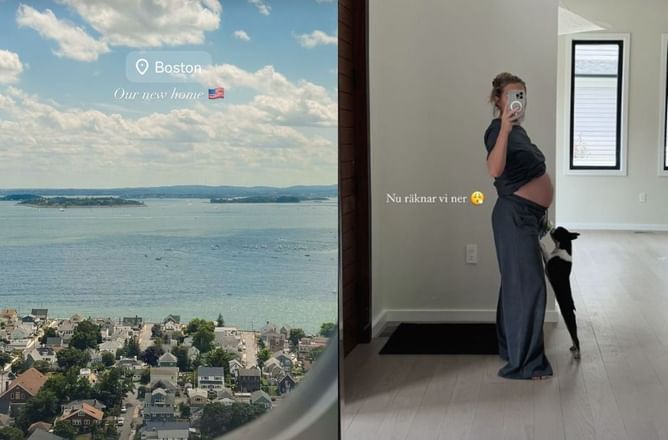 Elias Lindholm's wife Annica celebrates new beginnings, shares heartfelt message upon shifting to Boston