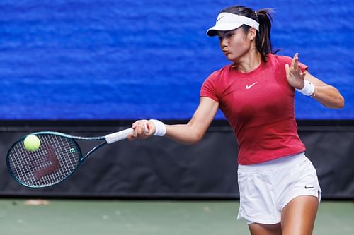 Emma Raducanu has won the US Open once before (IMAGE: Getty)