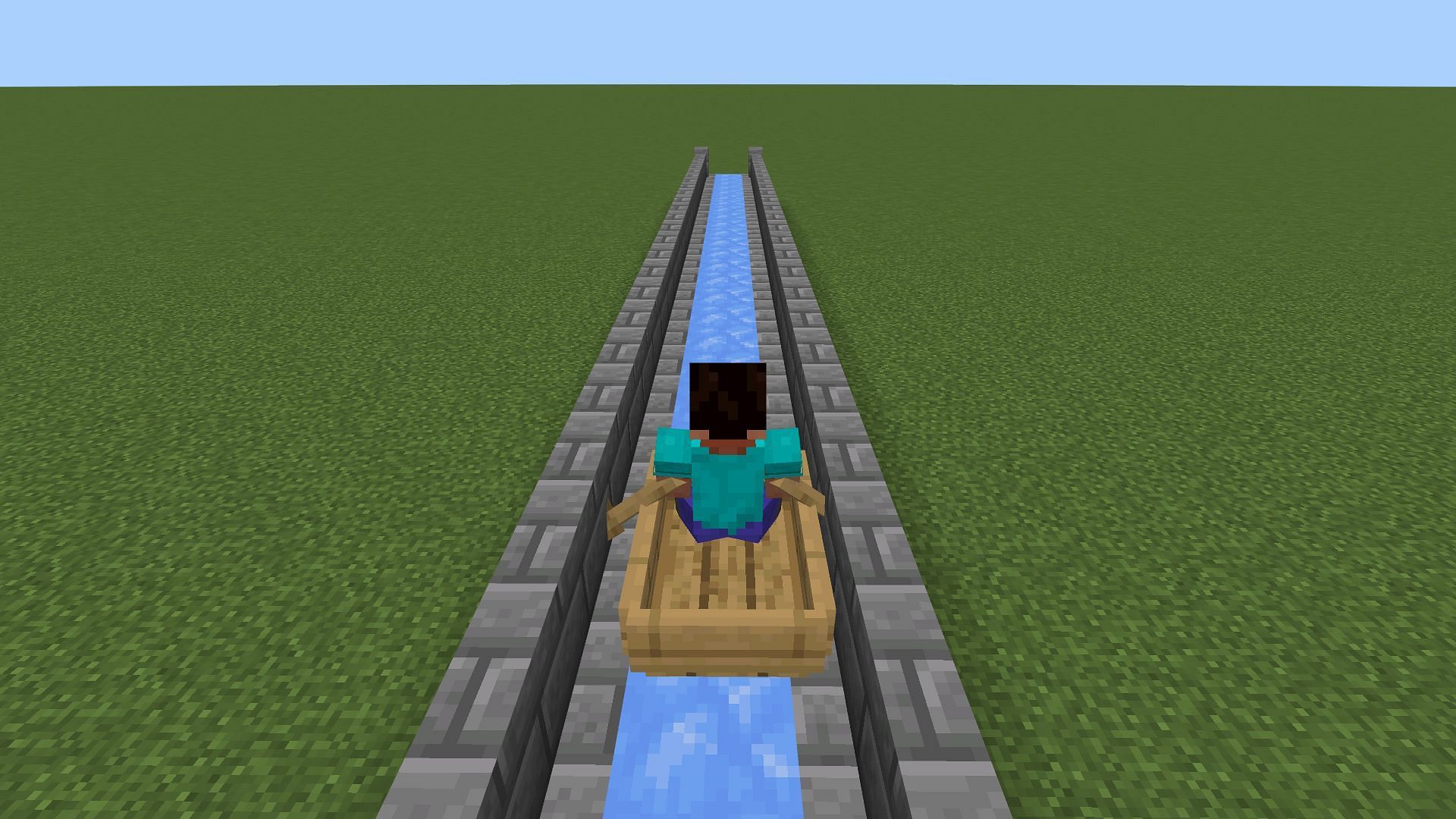 Boats placed on ice were occasionally disappearing due to a bug (Image via Mojang)