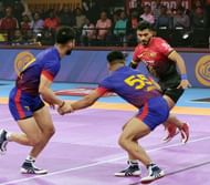 Vikash Kandola was not at his best for the Bengaluru Bulls in season 10 (Image via: PKL)