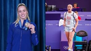 WATCH: TCU’s Hailey Van Lith poses with 2024 Paris Olympic bronze medal won as part of Team USA 3x3 squad