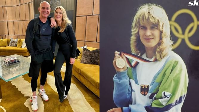 "It's a full flex" - Andre Agassi proudly proclaims wife Steffi Graf as his 'GOAT'