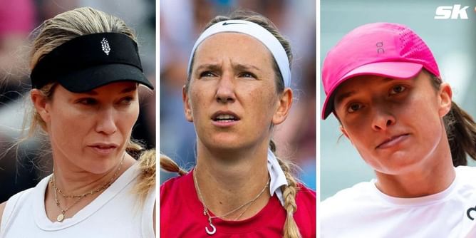 "Why would Danielle Collins be sitting like that?": Victoria Azarenka hits out at insinuation of American relishing Iga Swiatek's Cincinnati Open exit