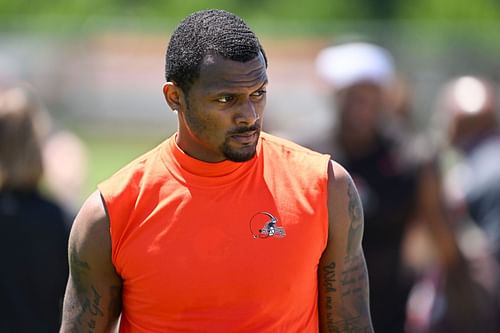 Deshaun Watson at Cleveland Browns OTA Offseason Workouts - Source: Getty