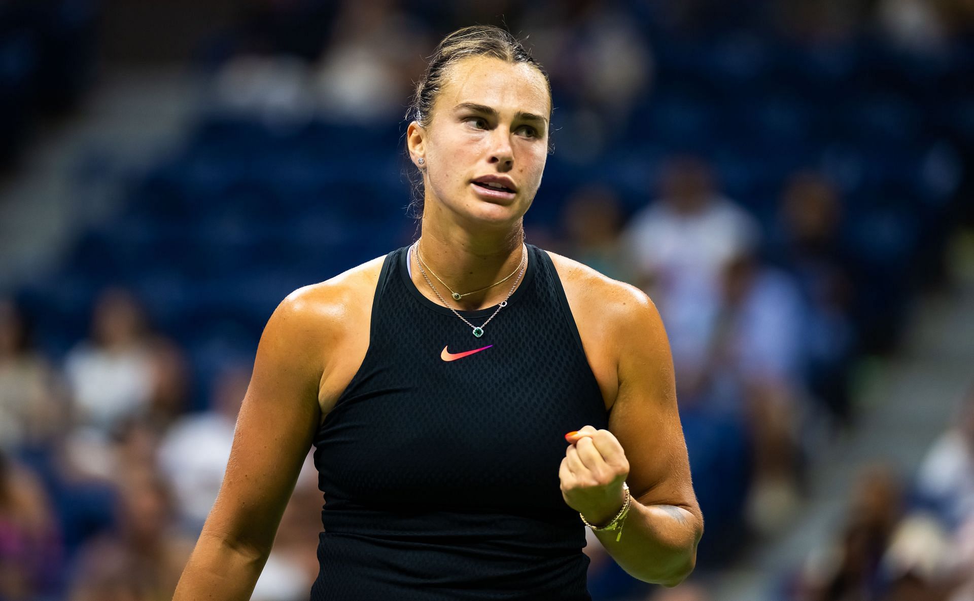 Aryna Sabalenka at the 2024 US Open. (Image: Getty)