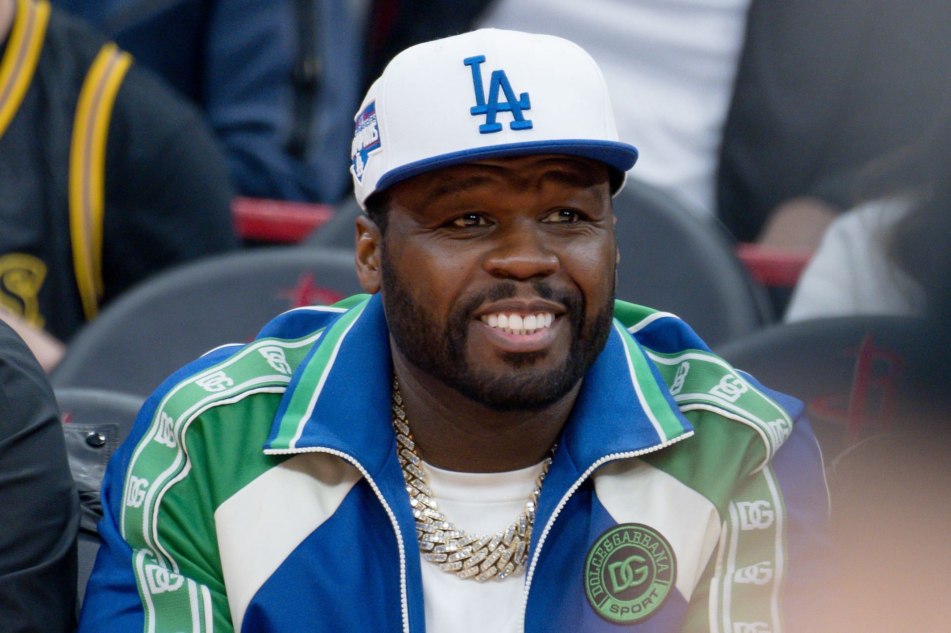 Celebrities Attend Los Angeles Lakers v Houston Rockets - Source: Getty