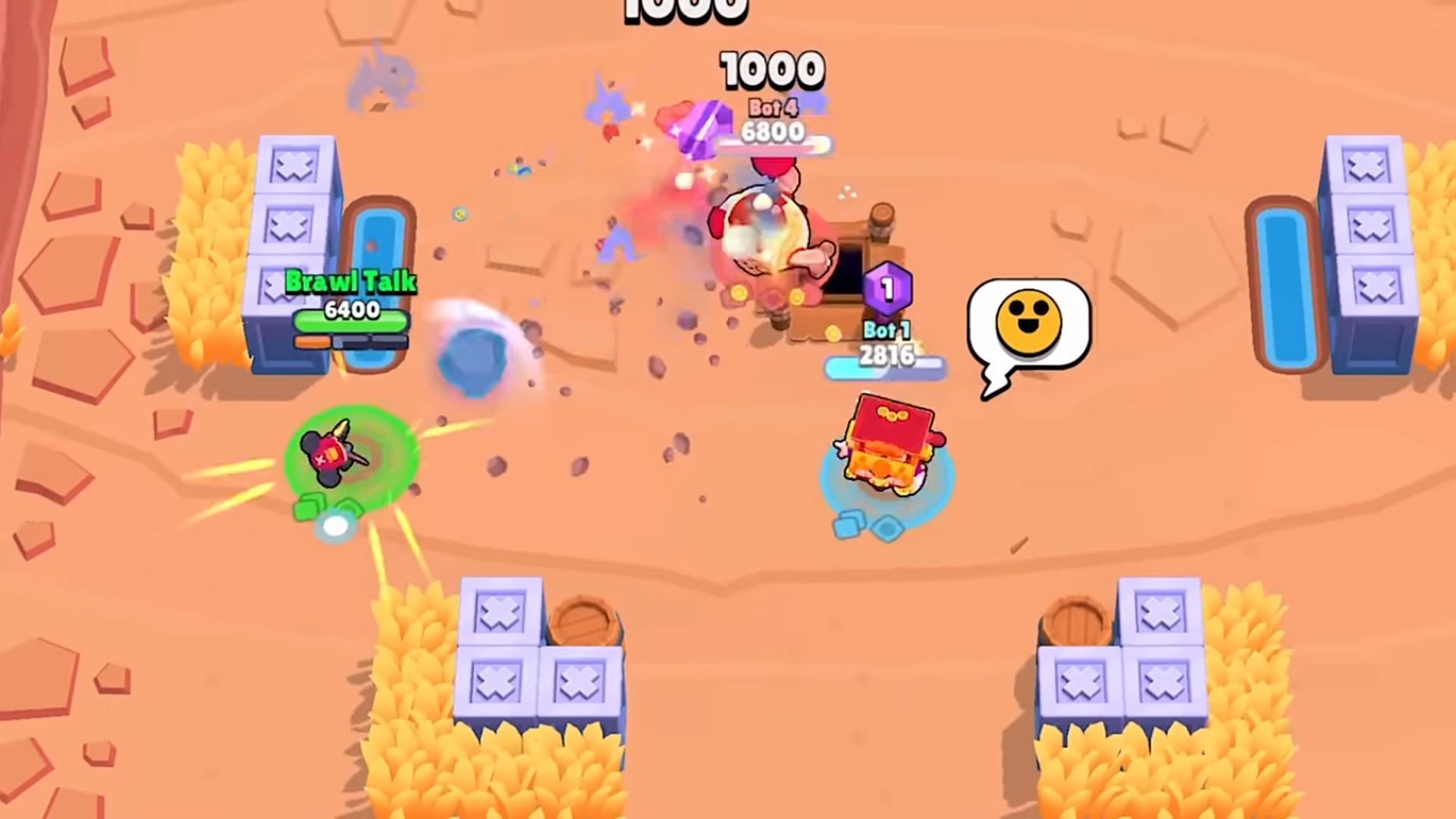 Moe using his main attack (Image via Supercell)