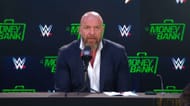 Triple H has routinely addressed every question hurled his way, including those about Brock Lesnar. {Image Credit: WWE.com}