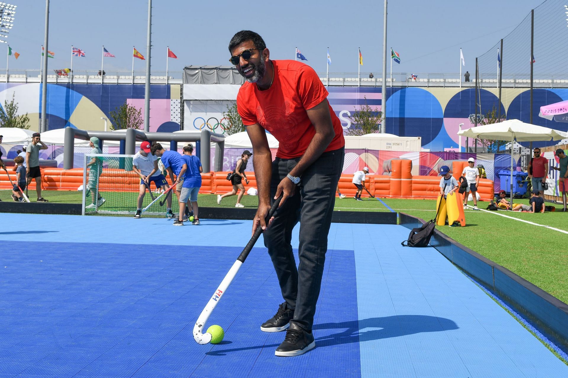 Rohan Bopanna in action. Courtesy: International Hockey Federation 