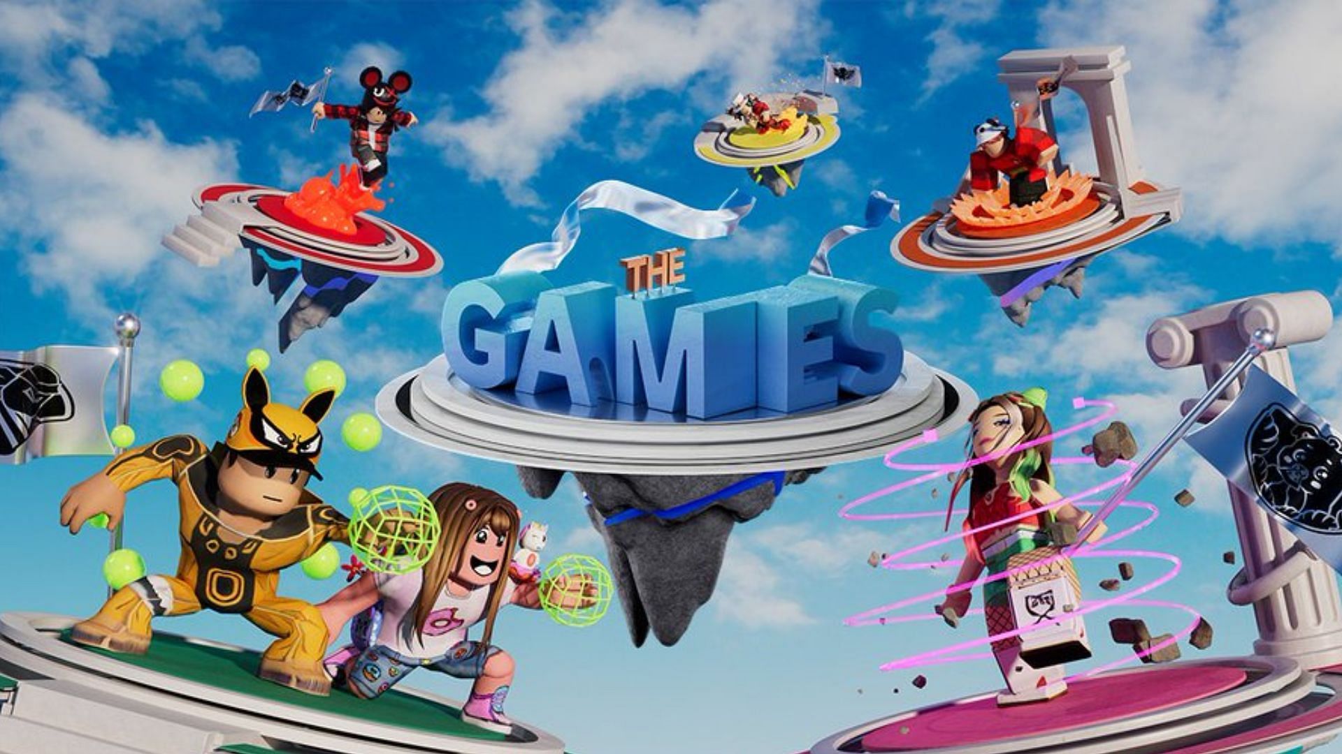 The Shines are spread across all the games in Roblox The Games event (Image via Roblox)