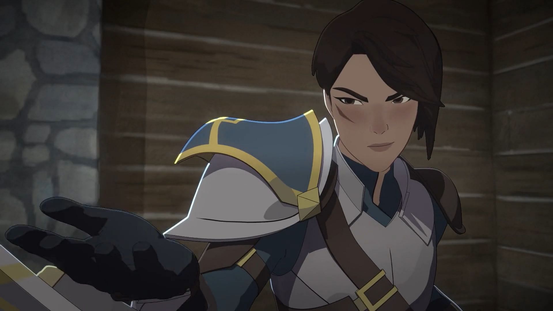 Amaya is a formidable fighter (Image via Netflix)