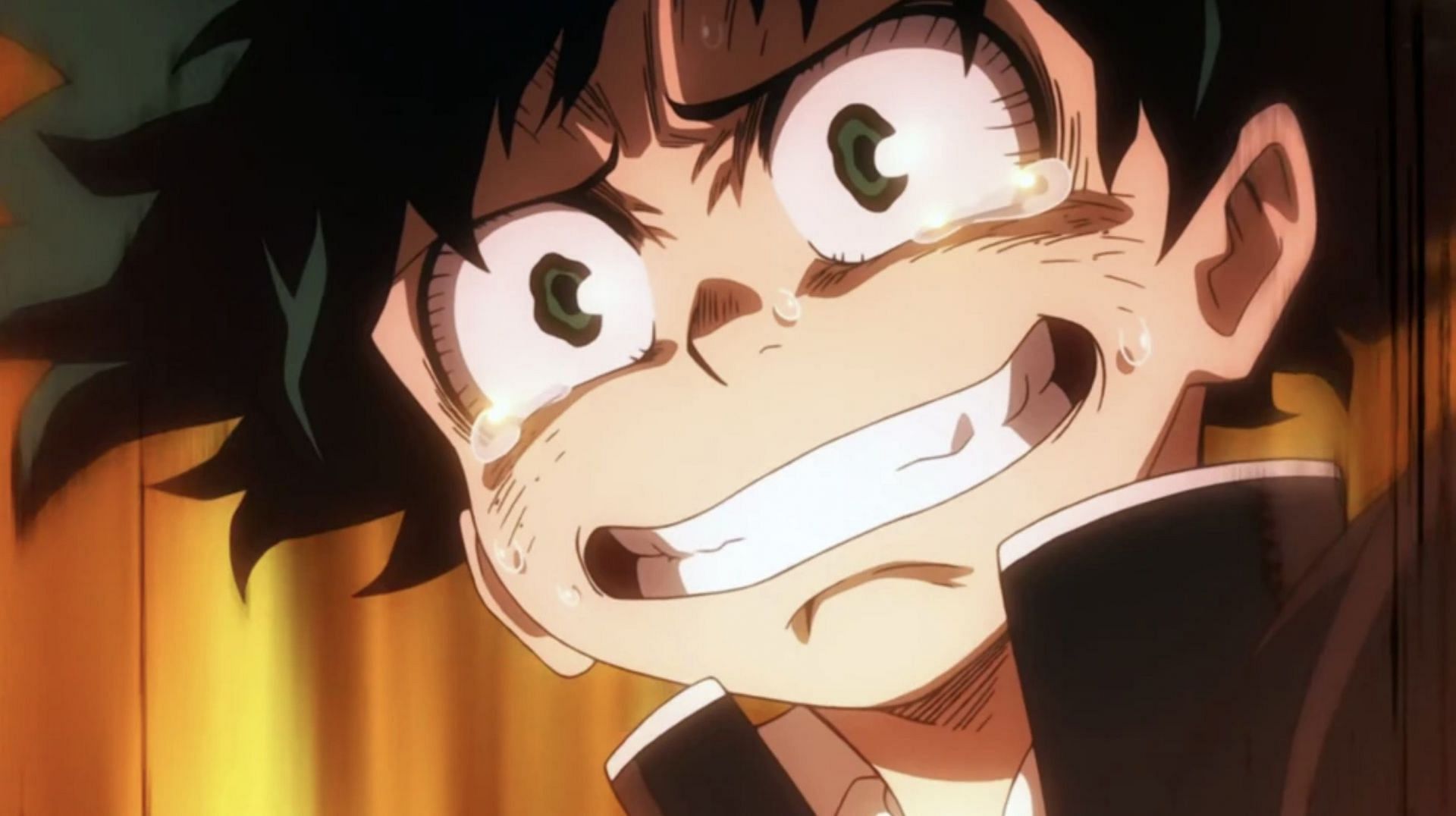 Izuku Midoriya as seen in anime (Image via Studio Bones)