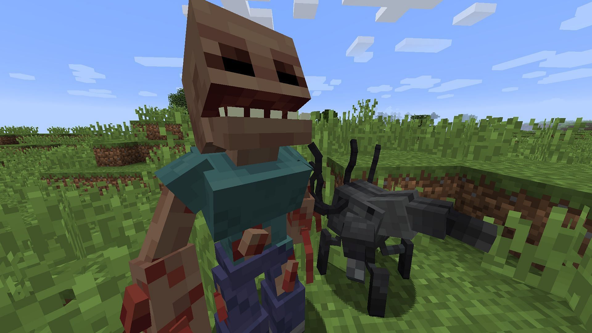 Scape and Run: Parasites has become one of Minecraft&#039;s most popular parasite mods (Image via Dhanantry/Mojang)