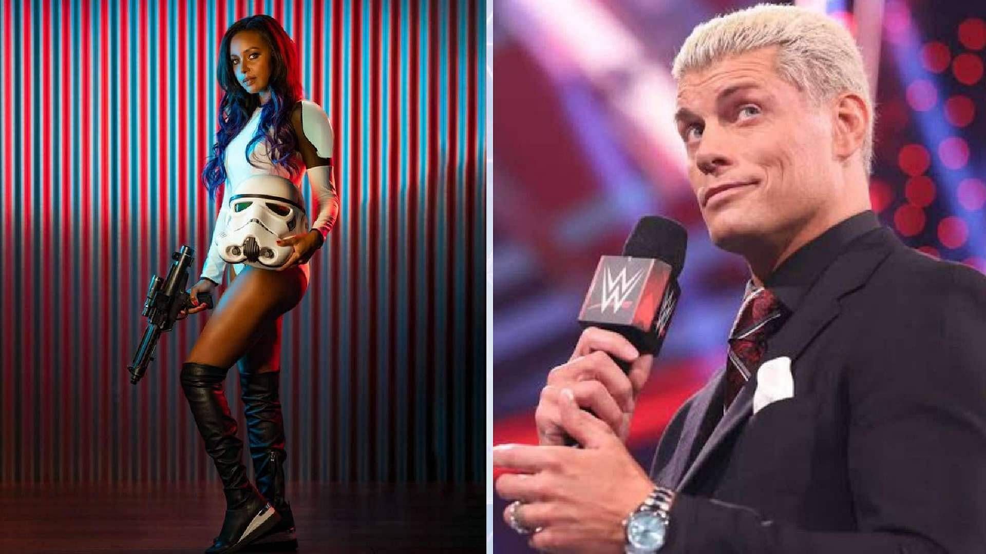 Brandi Rhodes and Cody Rhodes