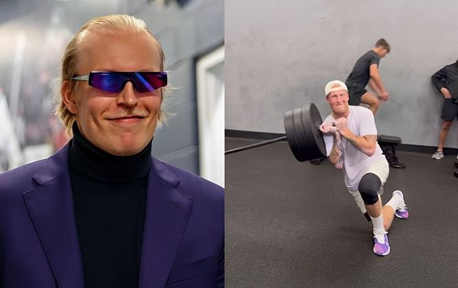 Patrik Laine looks to impress potential trade suitors with new offseason workout regime